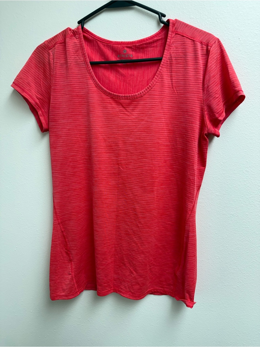 Athleta Pink Short Sleeve Performance Tee